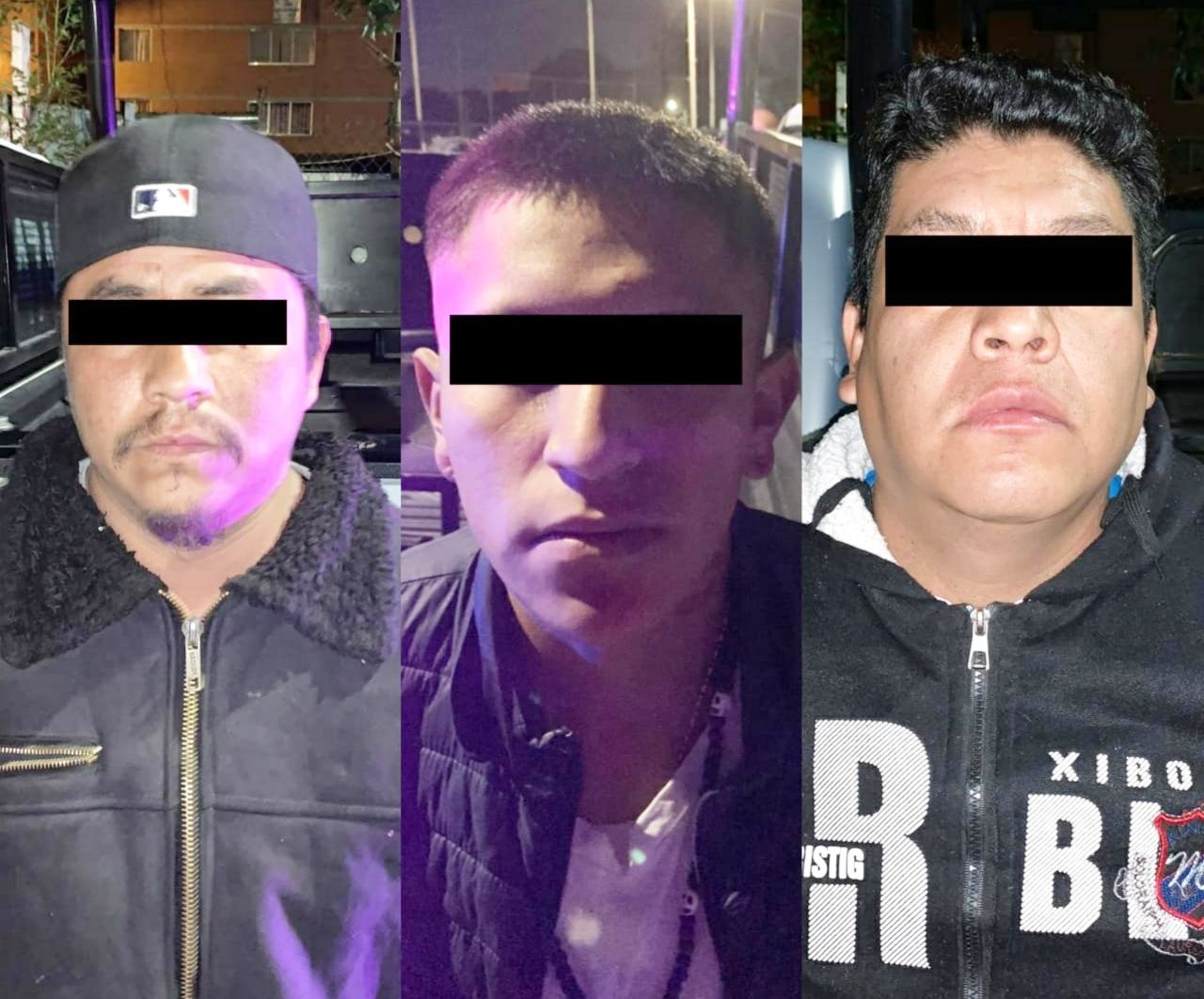 Policía de Ecatepec detiene a presunta banda al robo de tráilers