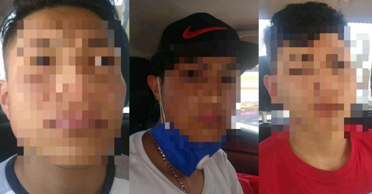 #Captura policía de Ecatepec a 3 adolescentes que asaltaban #tiendas de conveniencia con arma larga: ya eran #buscados por autoridades

