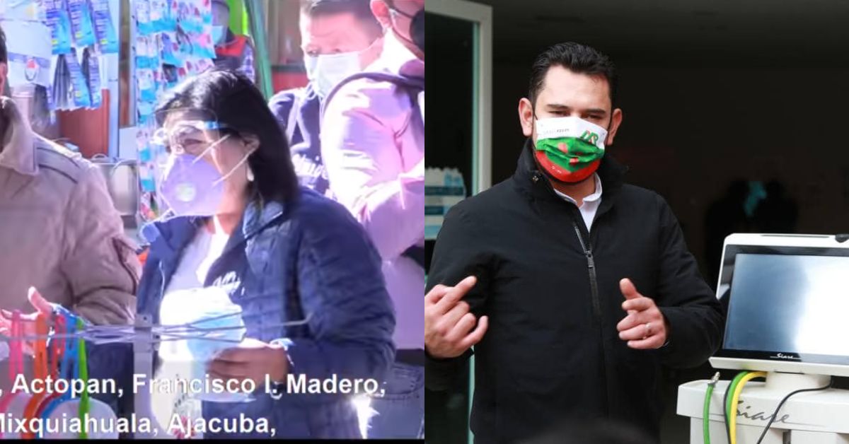 Usan políticos COVID para hacer proselitismo en Hidalgo