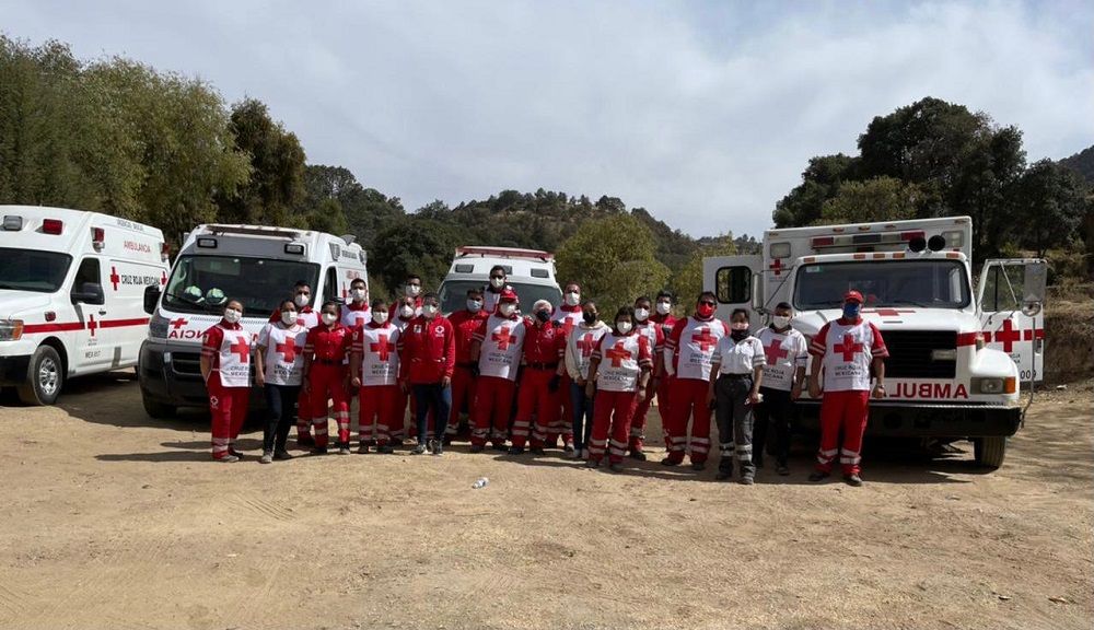 Delegación Cruz Roja Texcoco gestionó ayudó a 400 familias