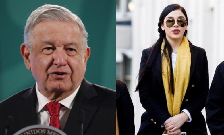 Detención de Emma Coronel podría ser para indagar sobornos a autoridades: AMLO
