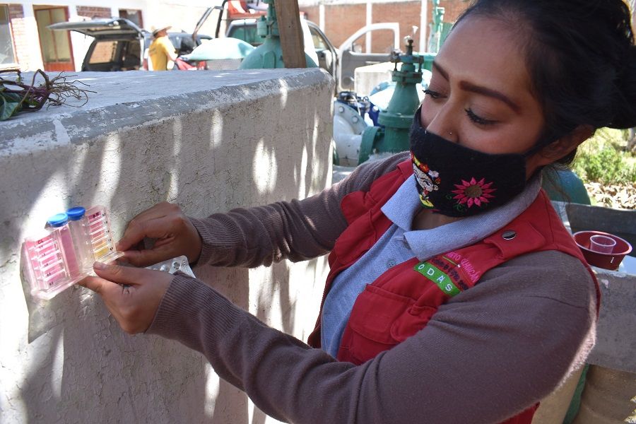 #Chimalhuacan mejora la calidad del agua en 18 pozos