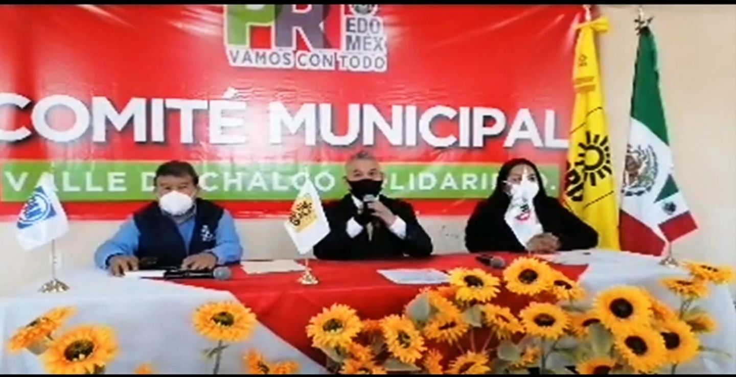 En Valle de Chalco Solidaridad
Acuerdan posturas PAN, PRI y PRD, de cara a próximas elecciones 2021
