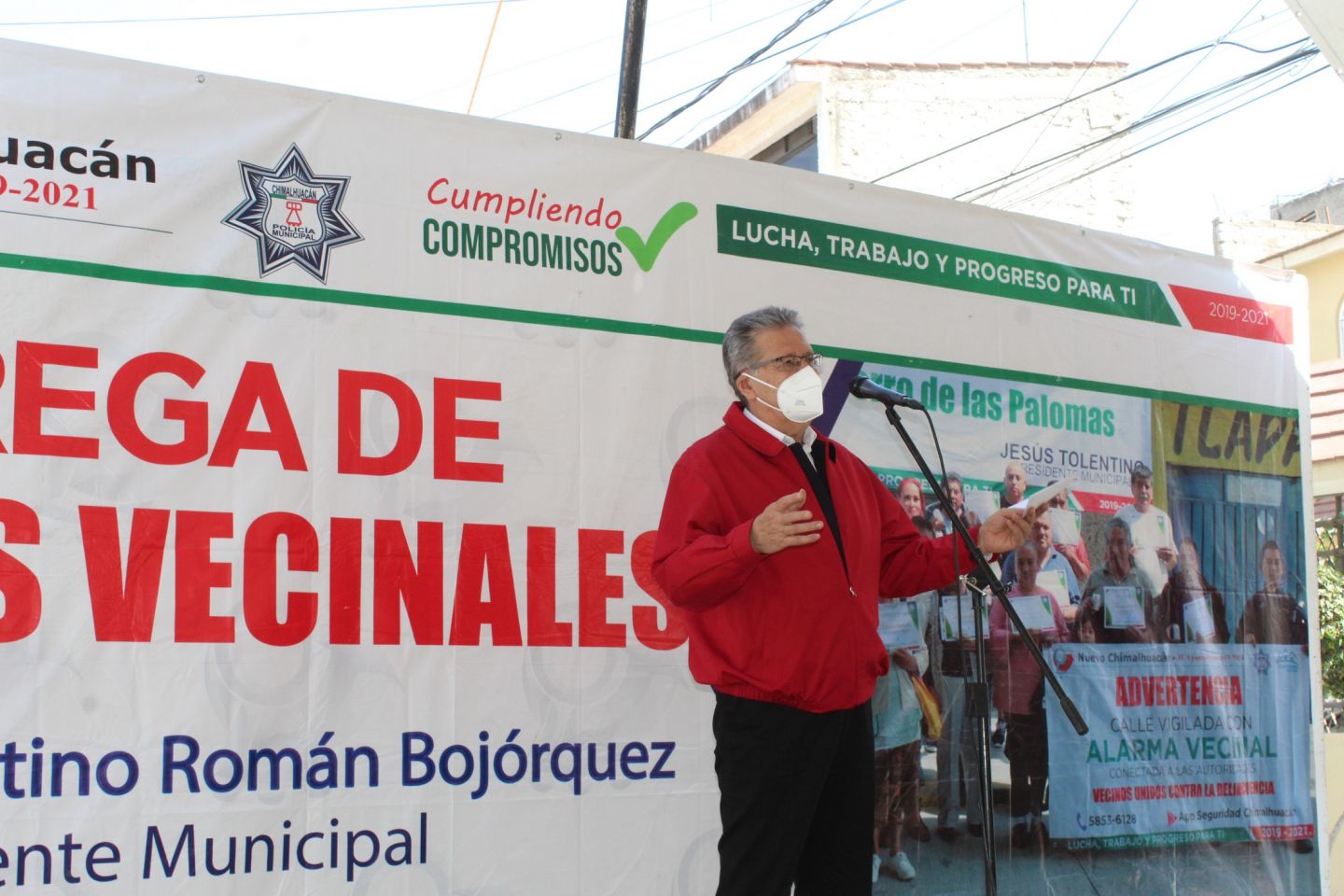 Chimalhuacán entrega más Alarmas Vecinales, impulsa espacios seguros