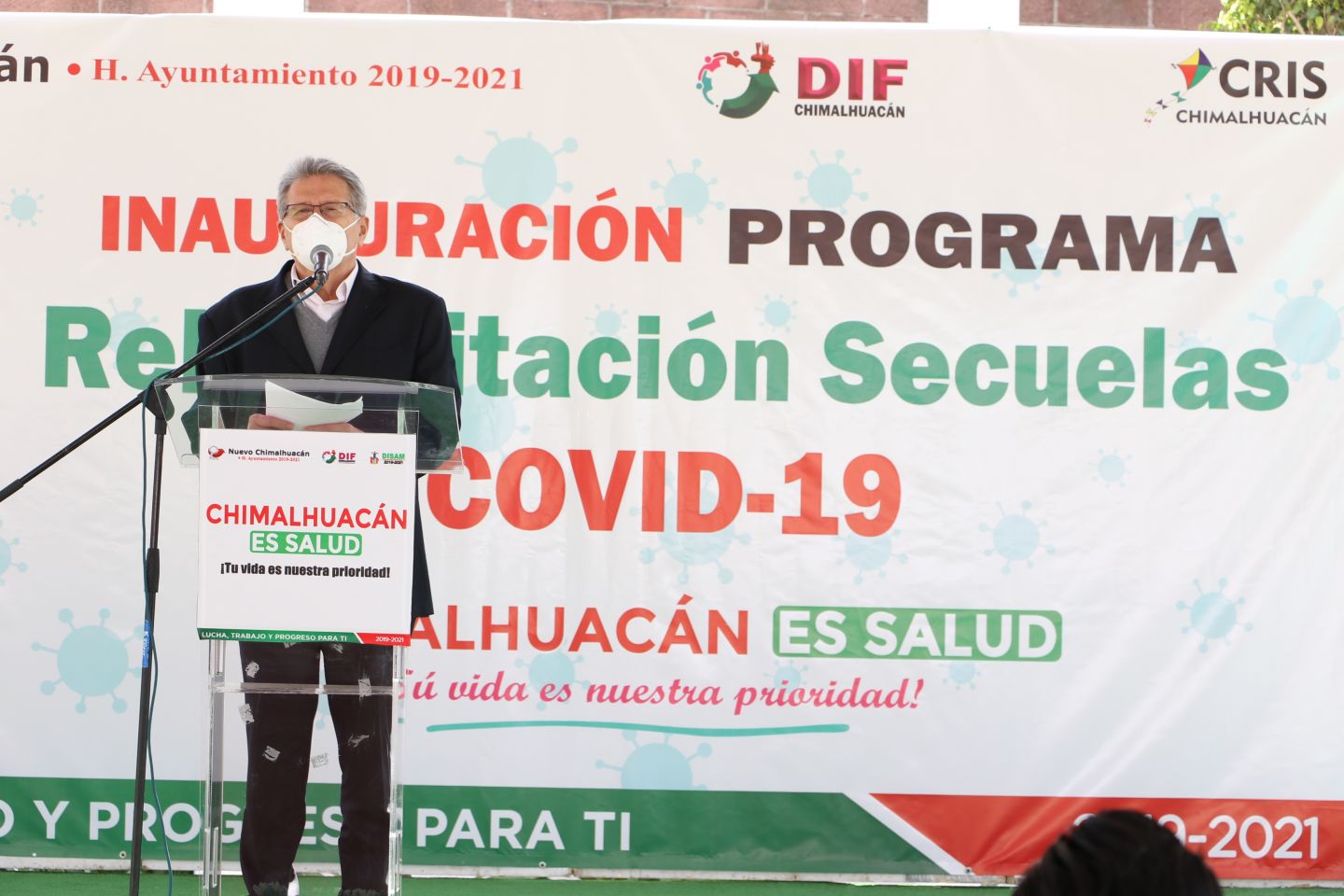 Chimalhuacán pone en marcha Programa de Rehabilitación de Pacientes con Secuelas por COVID-19