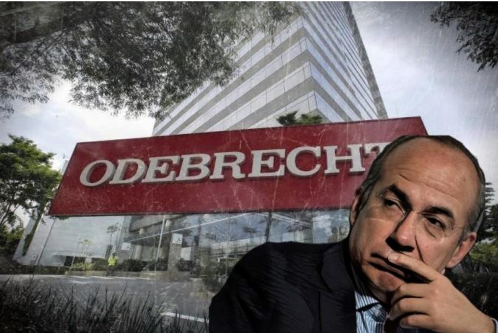 Tiran negocito a Calderón: se renegociará contrato con Odebrecht 