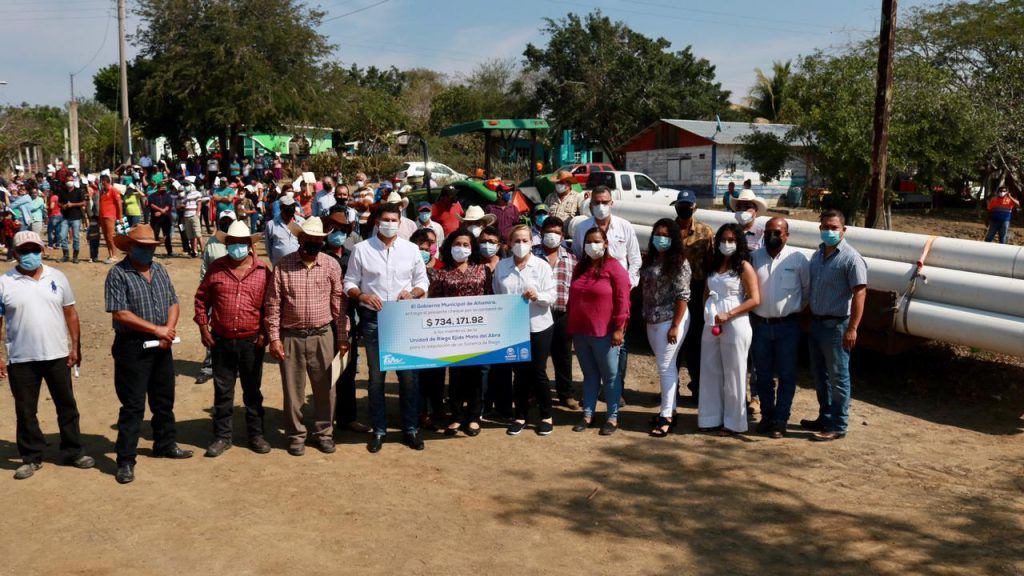 Fomenta Gobierno de Alma Laura Amparán el desarrollo rural de Altamira