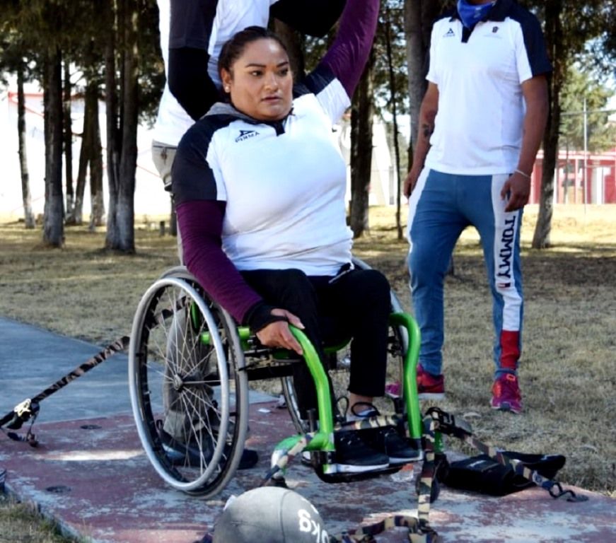 Gloria Zarza tiene objetivo de llegar a sus segundos juegos paralímpicos