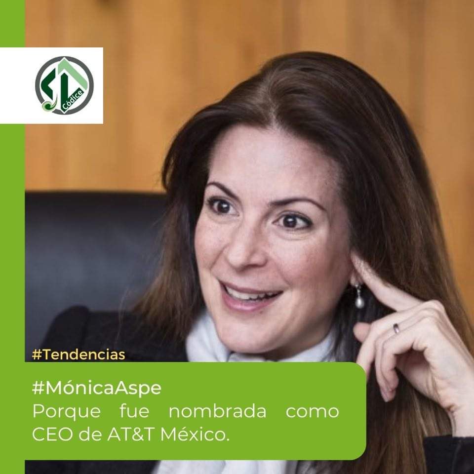 Mónica Aspe fue nombrada CEO de AT&T México 