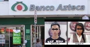 Aprehenden a estafadores de Banco Azteca; empresa no se hace responsable 
