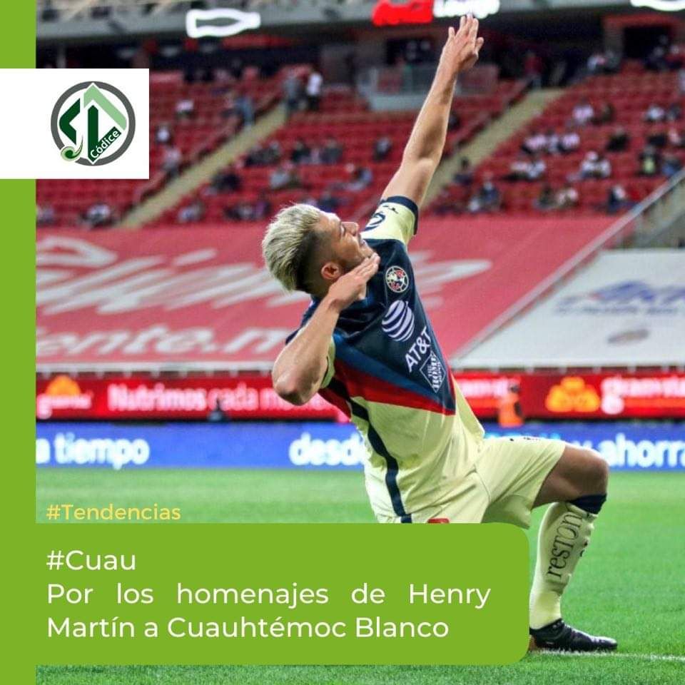 Homenajes de Henry Martín a Cuauhtémoc Blanco 