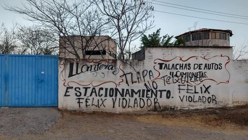 Más pintas contra Salgado Macedonio, ahora en Tlapa
