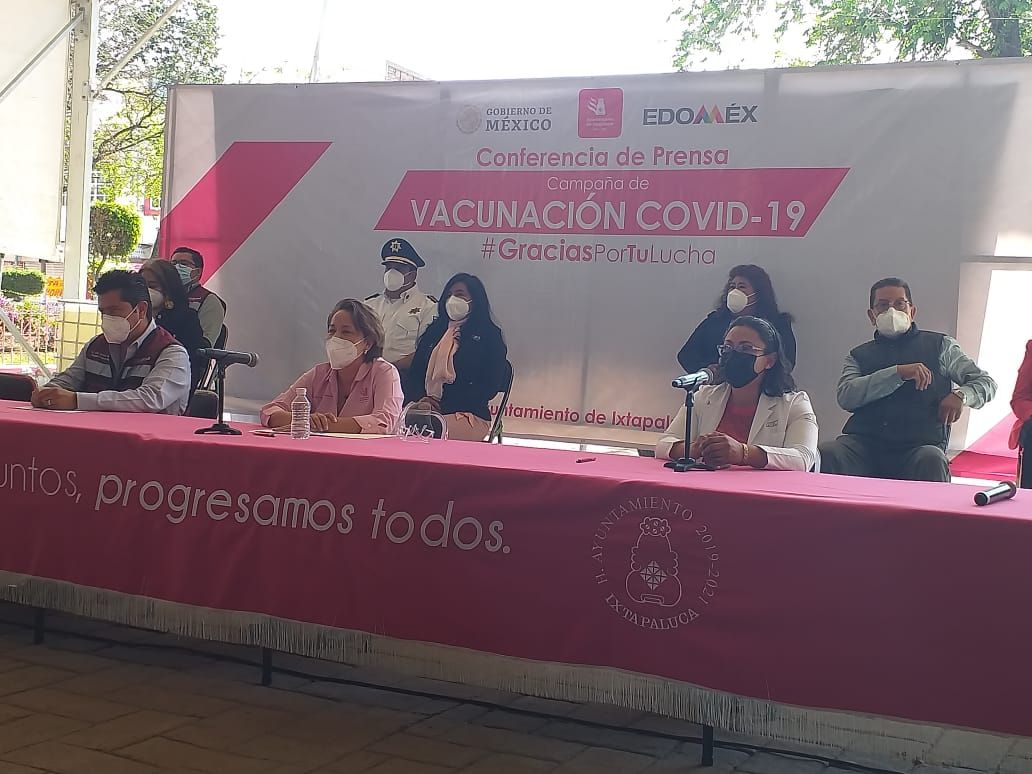 #En Ixtapaluca esperan ansioso la vacuna anticovid 44, 450 adultos: Maricela Hernández 