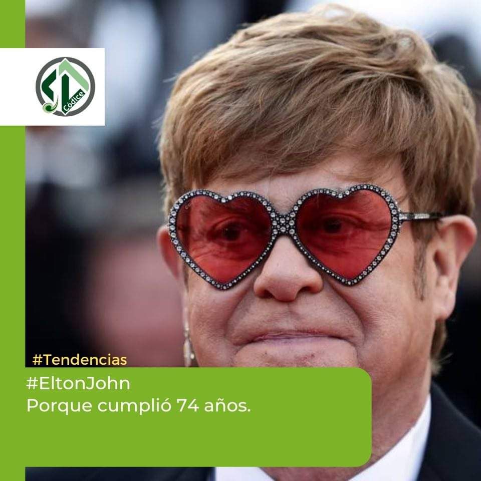 Elton John cumplió 74 años