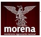 #Nombres de los candidatos de MORENA a diputados federales sin  coalición en Estado de México
