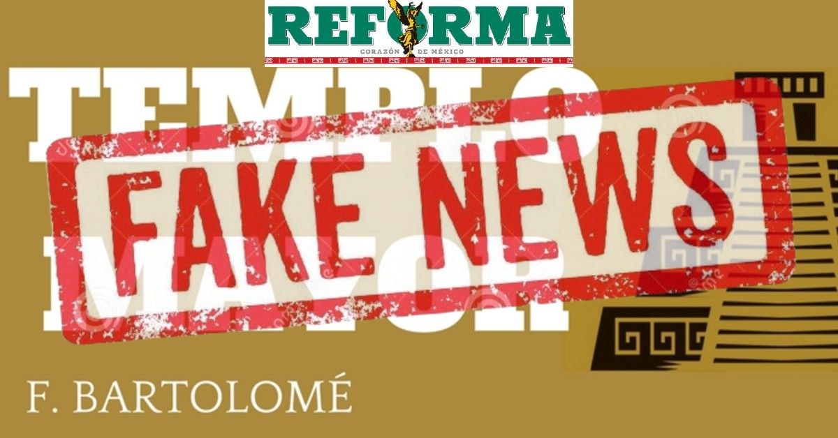 Difunde Reforma oootra Fake News... y Claudio X. lo secunda