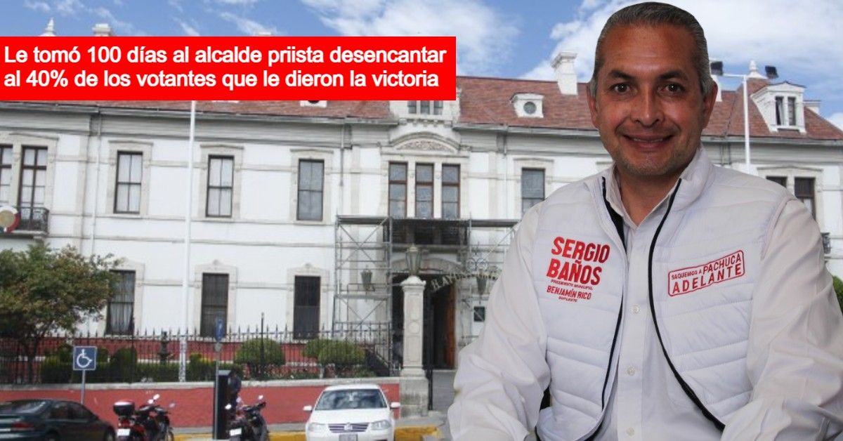 ¿Y los votantes de Sergio Baños? encuesta lo ubica como uno de los peores alcaldes del país