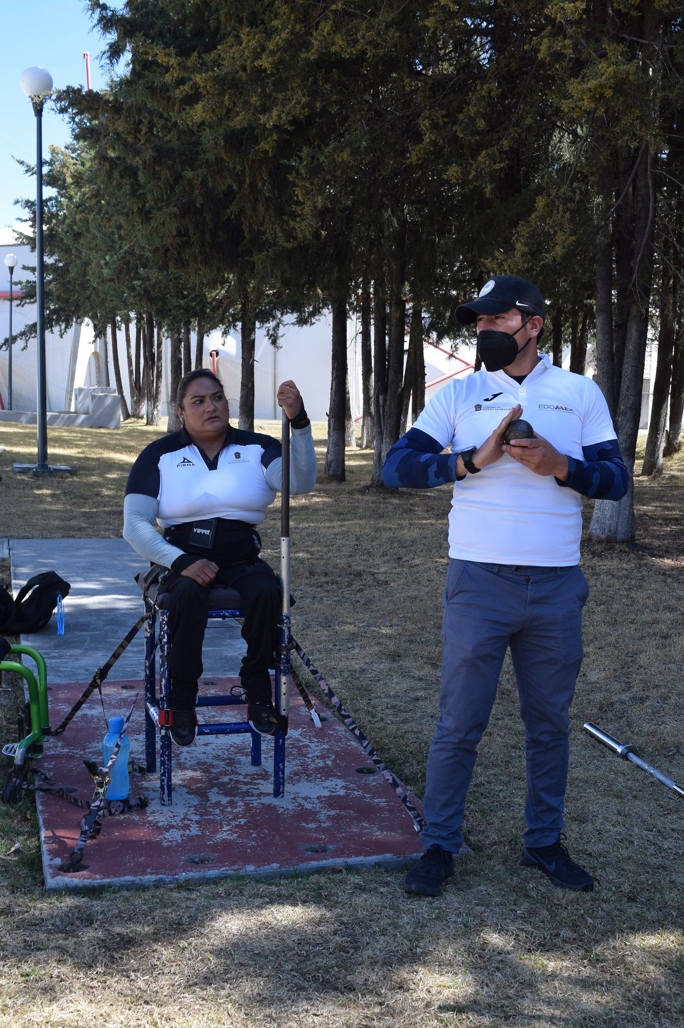Acompaña entrenador nacional a Gloria Zarza en camino a los juegos paralimpicos 
 