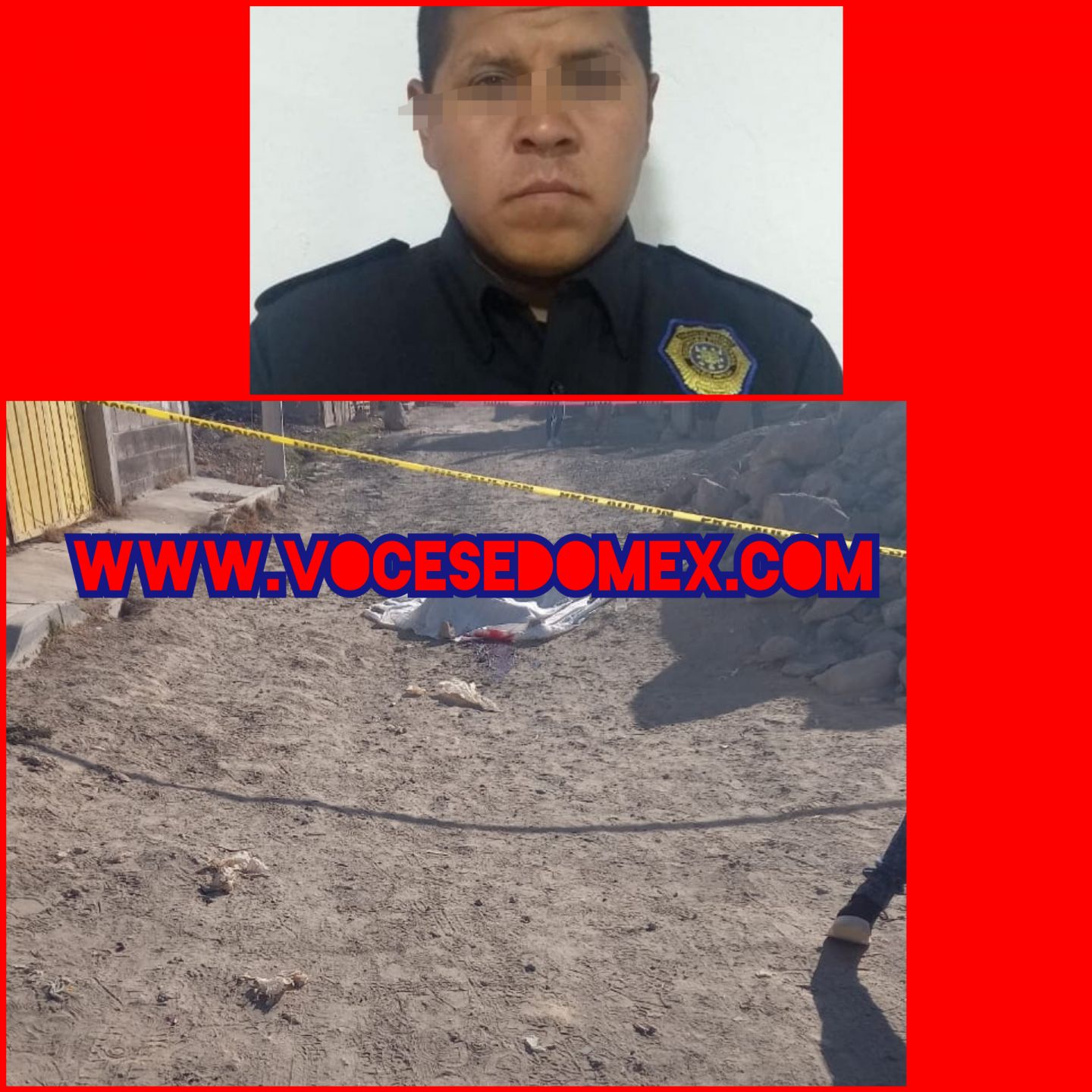 Matan a policía auxiliar en Chimalhuacán para rabarle sus pertenencias 