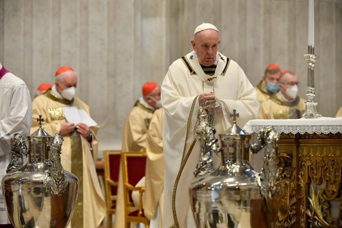 Papa Francisco en Jueves Santo 2021: ¡La cruz no se negocia!
