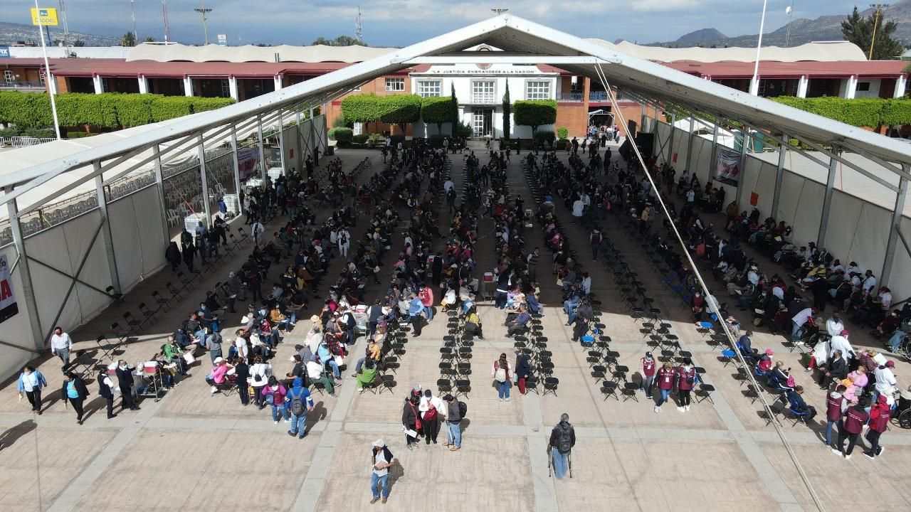 #En Valle de Chalco se vacunaron  24 mil 121  adultos mayores contra el covid-19
