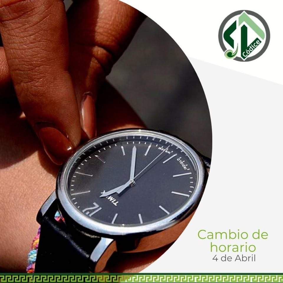 Cambio de horario 