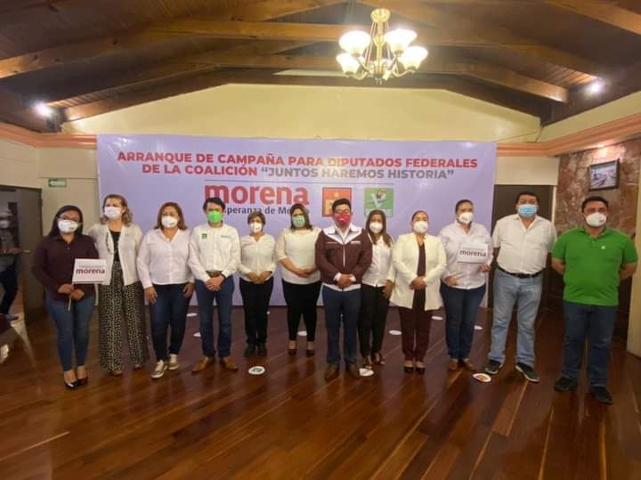 Arrancan campaña candidatos de "Juntos Haremos Historia en Veracruz"