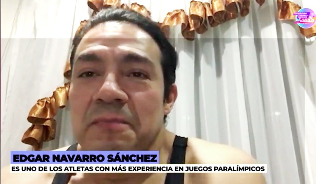 Edgar Navarro Sánchez comparte experiencias deportivas