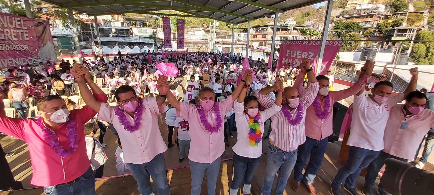 "Fuerza por México el único compromiso que tiene es con la gente": Manuel Negrete 
