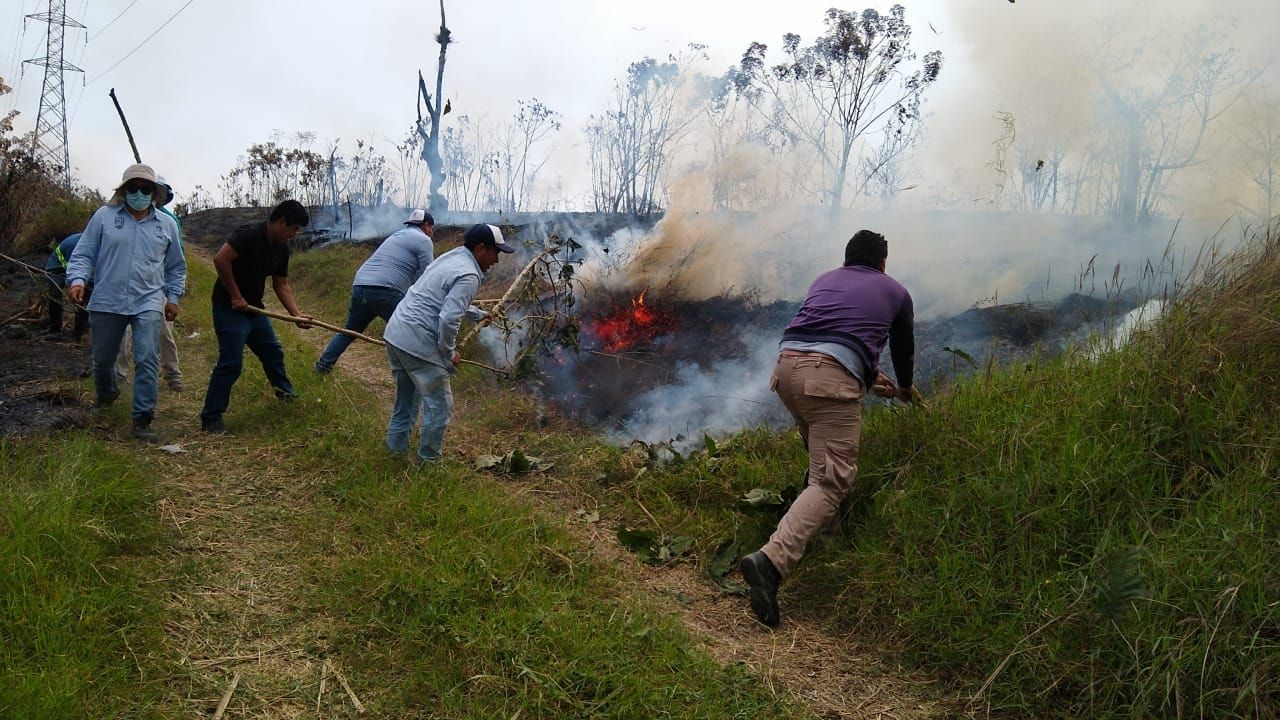 Nuevo incendio en Fortín moviliza a cuerpos de emergencia por segundo día