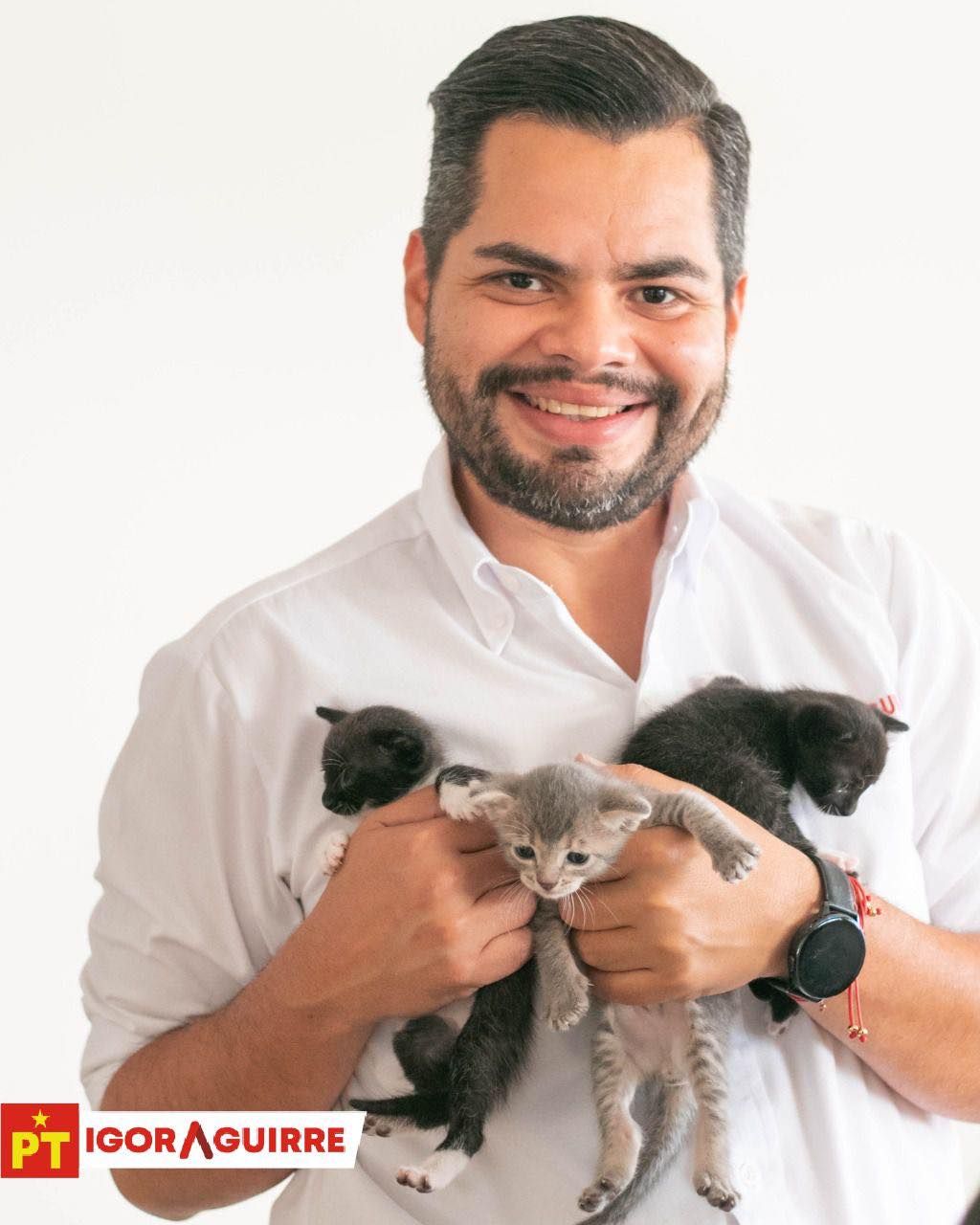 Puedes conocer a una persona por la manera en que trata a los animales: Igor Aguirre Vázquez
