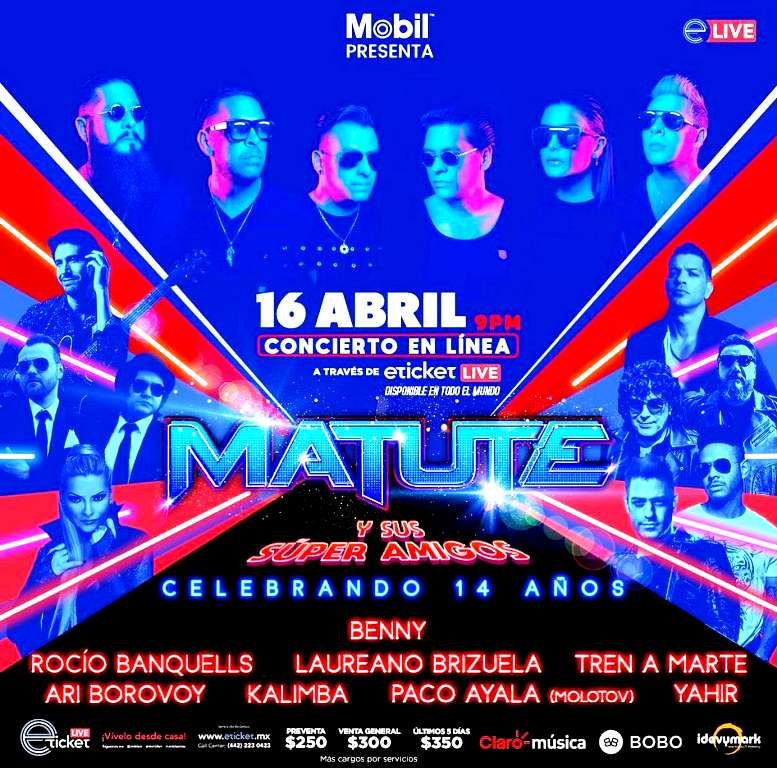 Matute celebra su 14 aniversario con un concierto inolvidable