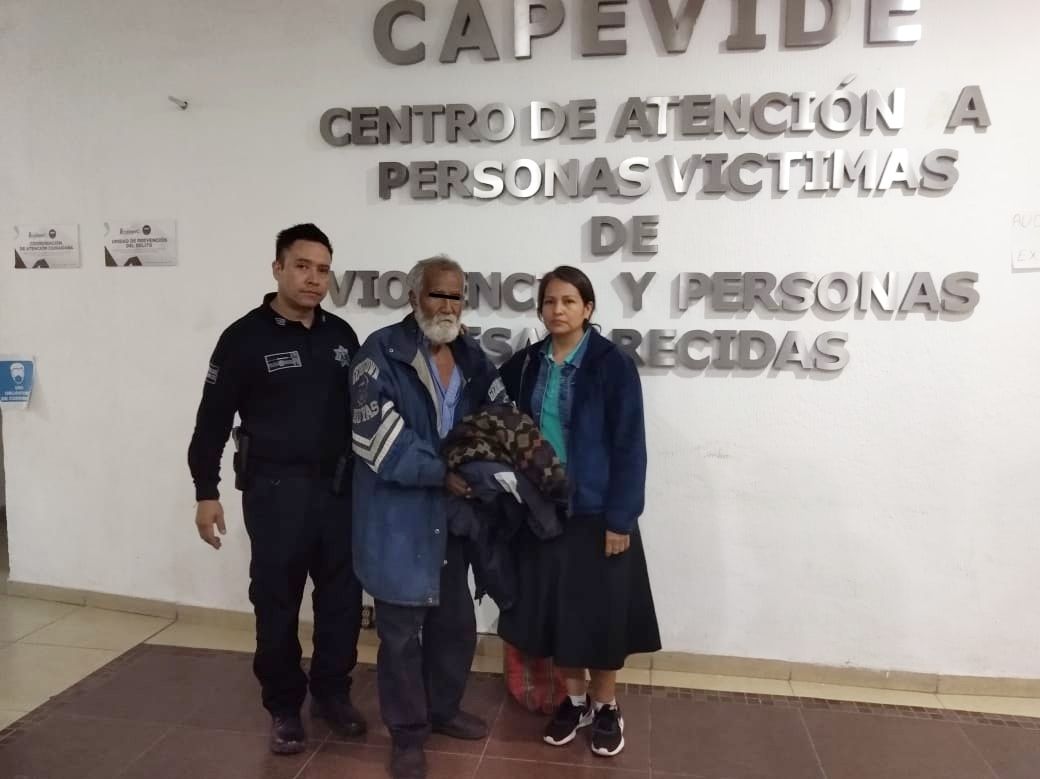 Después de 20 días extraviado, Policías de Ecatepec localiza a  hombre de 74 años 