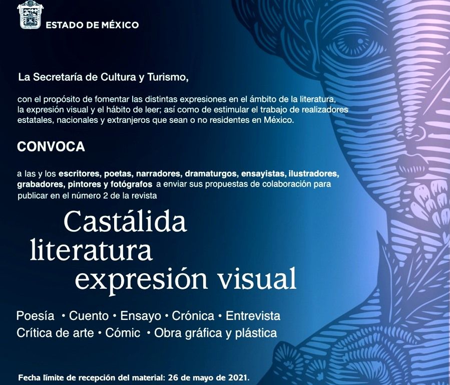 Continúa abierta la convocatoria para colaborar en la revista ’Castálida, literatura expresión visual’