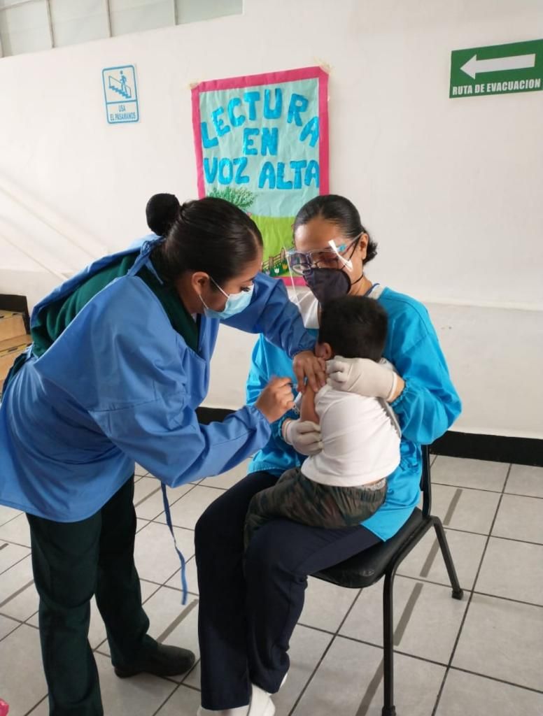 Cuenta en Veracruz  Sur con vacunas para garantizar esquema completo de inmunizaciones en cartilla Nacional de salud