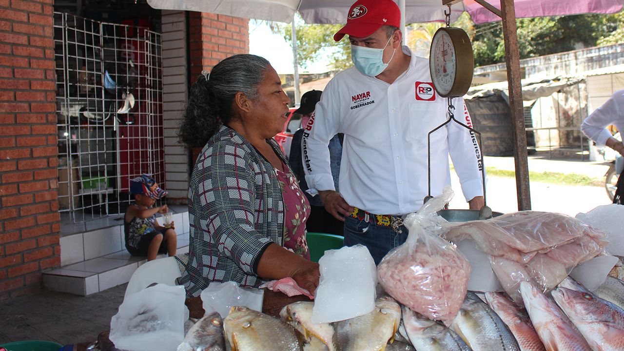 Reactivar el comercio y la pesca en San Blas, Contigo sí es posible: Nayar Mayorquín