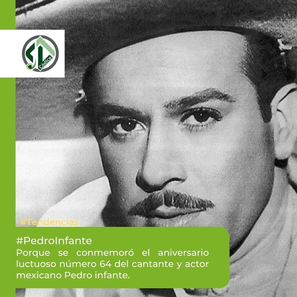 Se conmemoró el aniversario luctuoso del cantante y actor mexicano Pedro Infante 