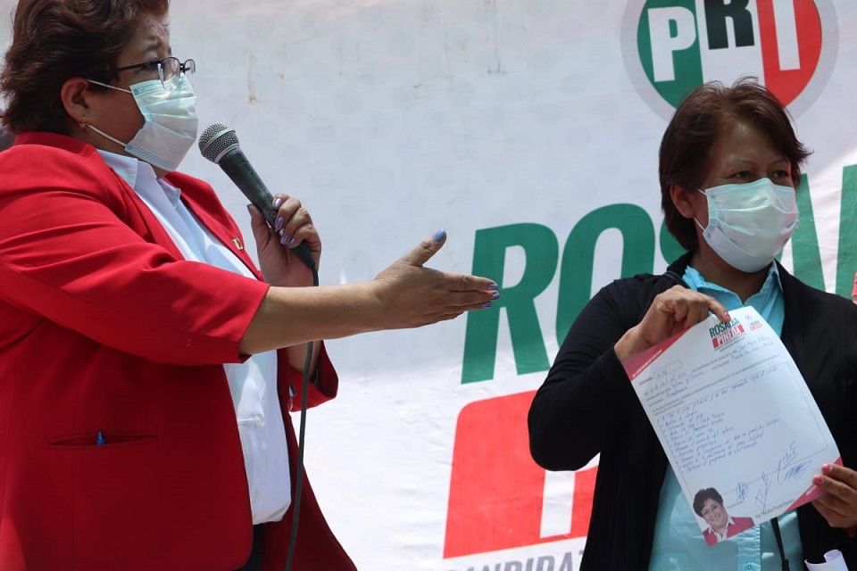 Chimalhuacanos respaldan la candidatura de Rosalba Pineda