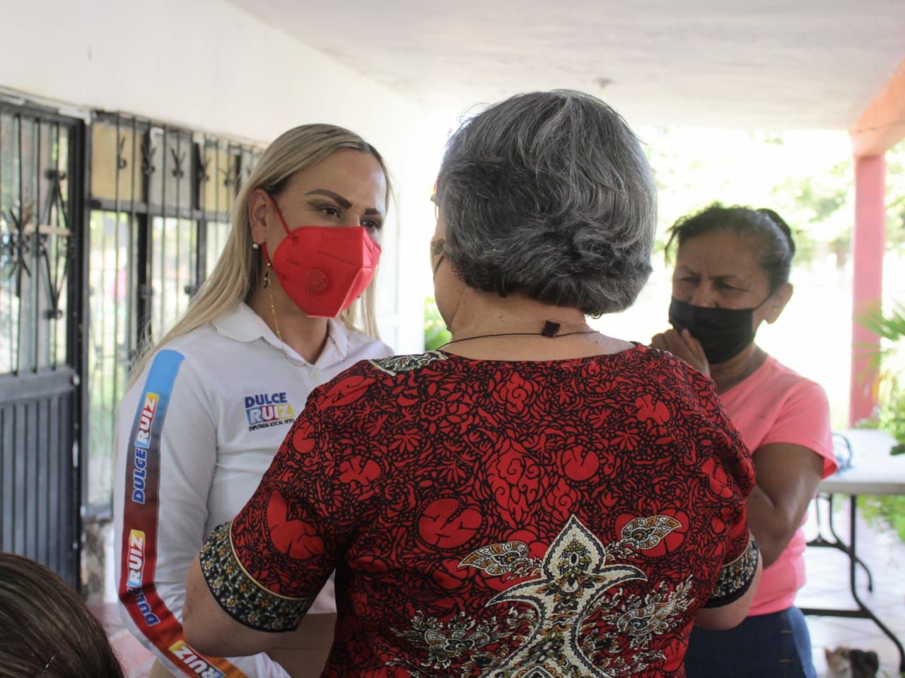 Vecinos del Primero de Mayo respaldan a Dulce Ruiz y se lo demostrarán en las urnas 