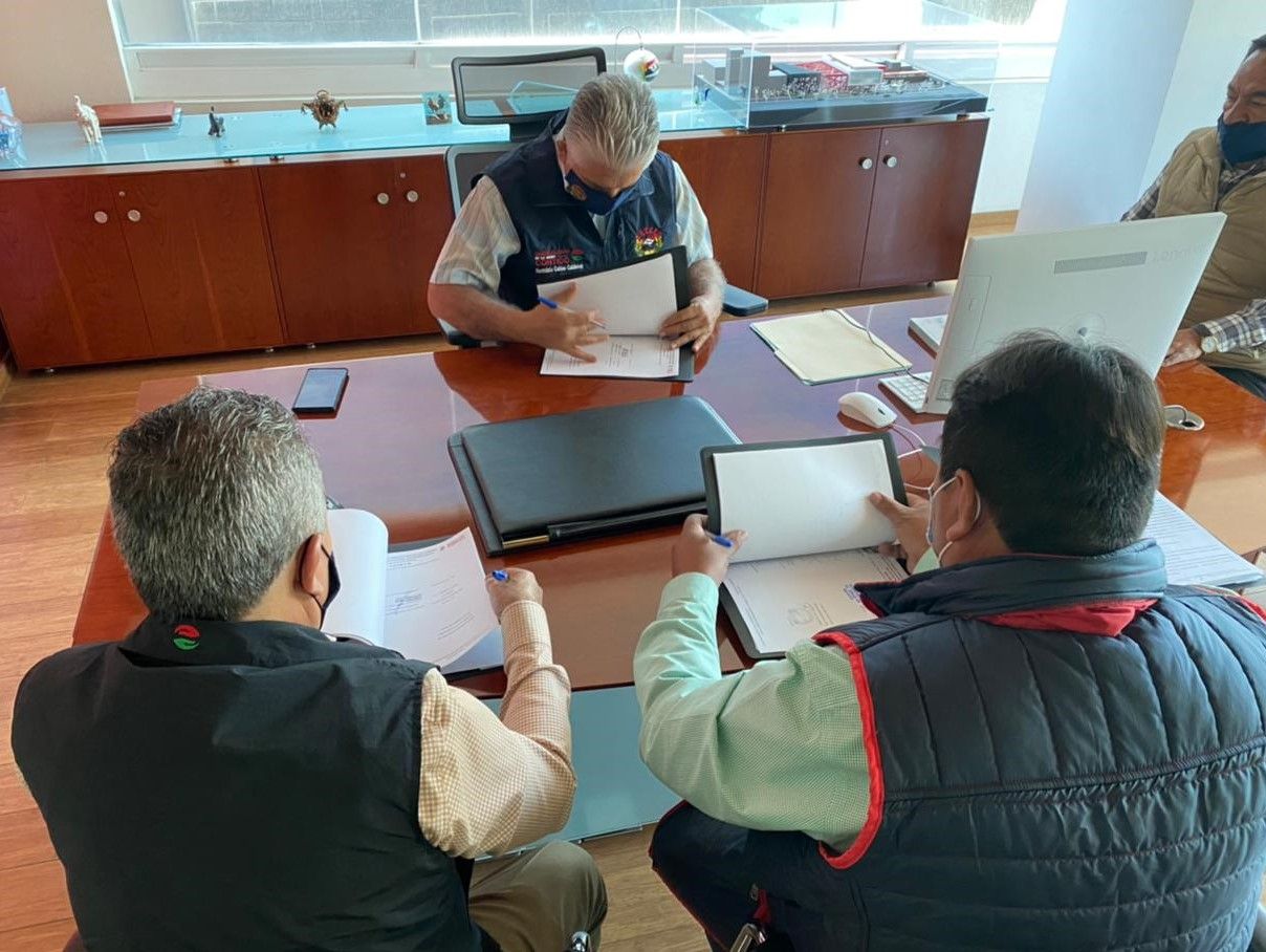 Suteym firma convenios de sueldo con Teoloyucan y Jaltenco
