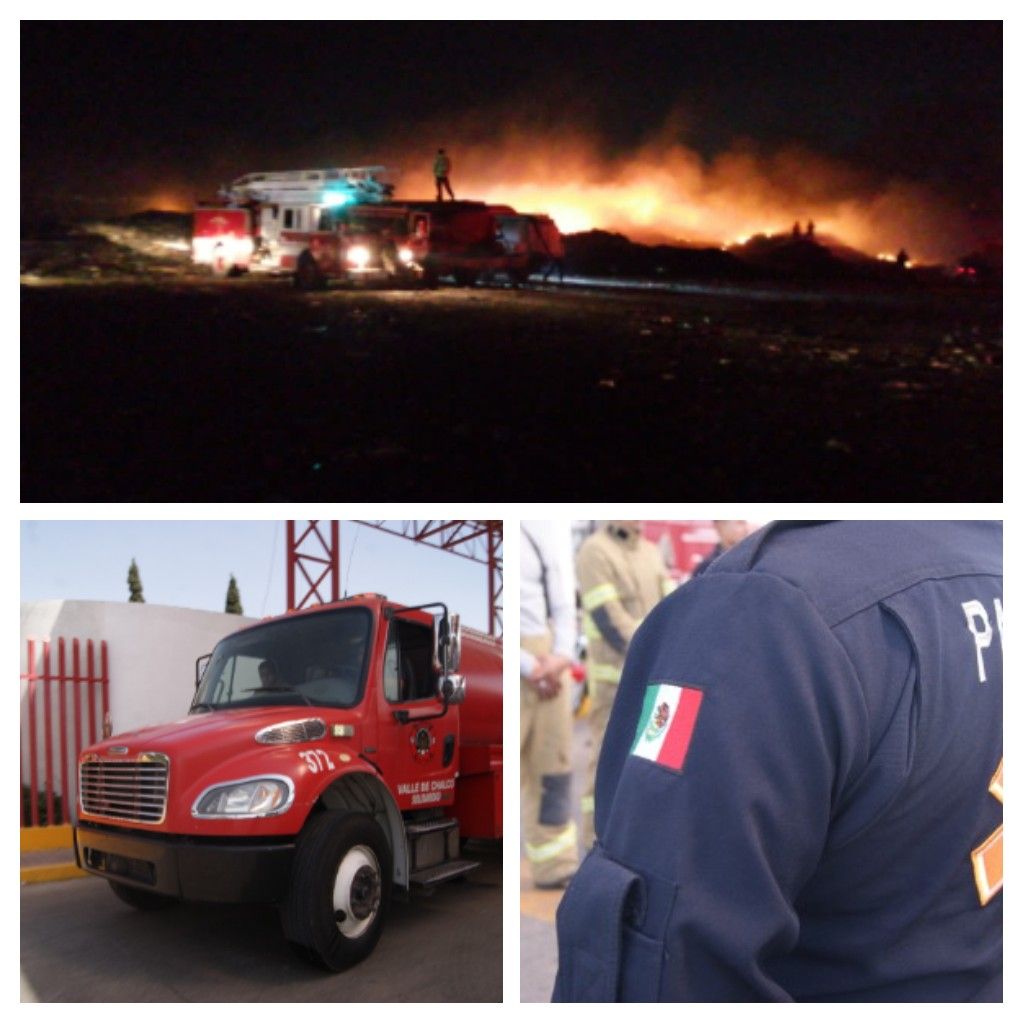 Quedo apagado el incendio "El Naranjo" en Chalco