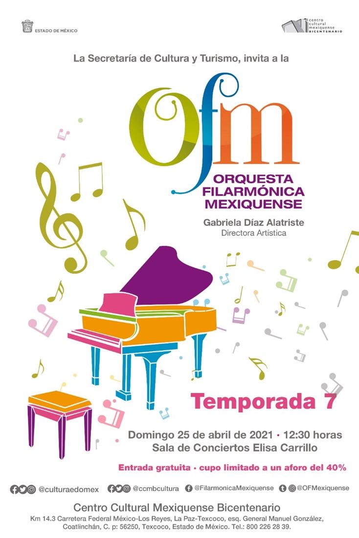 Prepara orquesta filarmónica Mexiquense concierto dedicado al día de la niña y el niño 