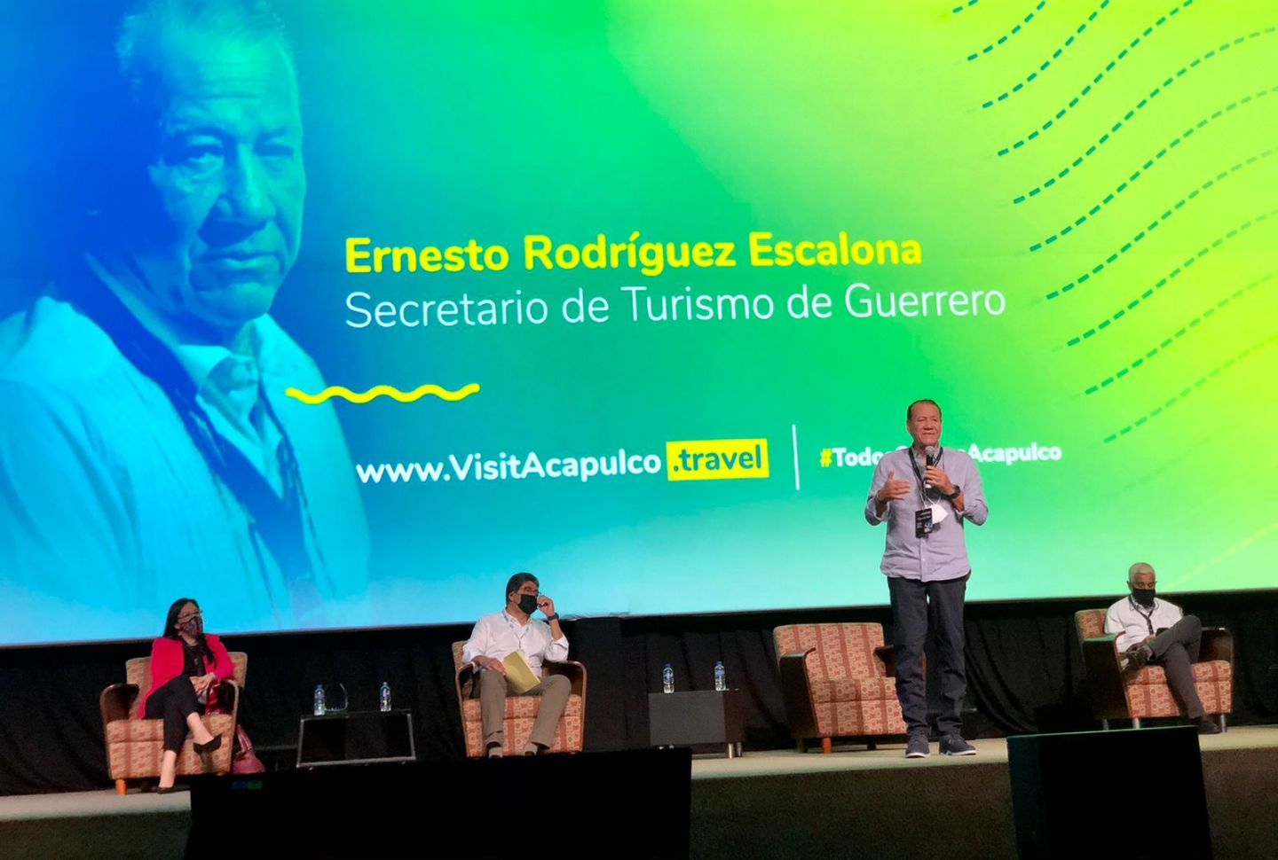 Participa Guerrero con ponencia magistral sobre Turismo en Congreso Nacional de la Industria de la Reuniones
