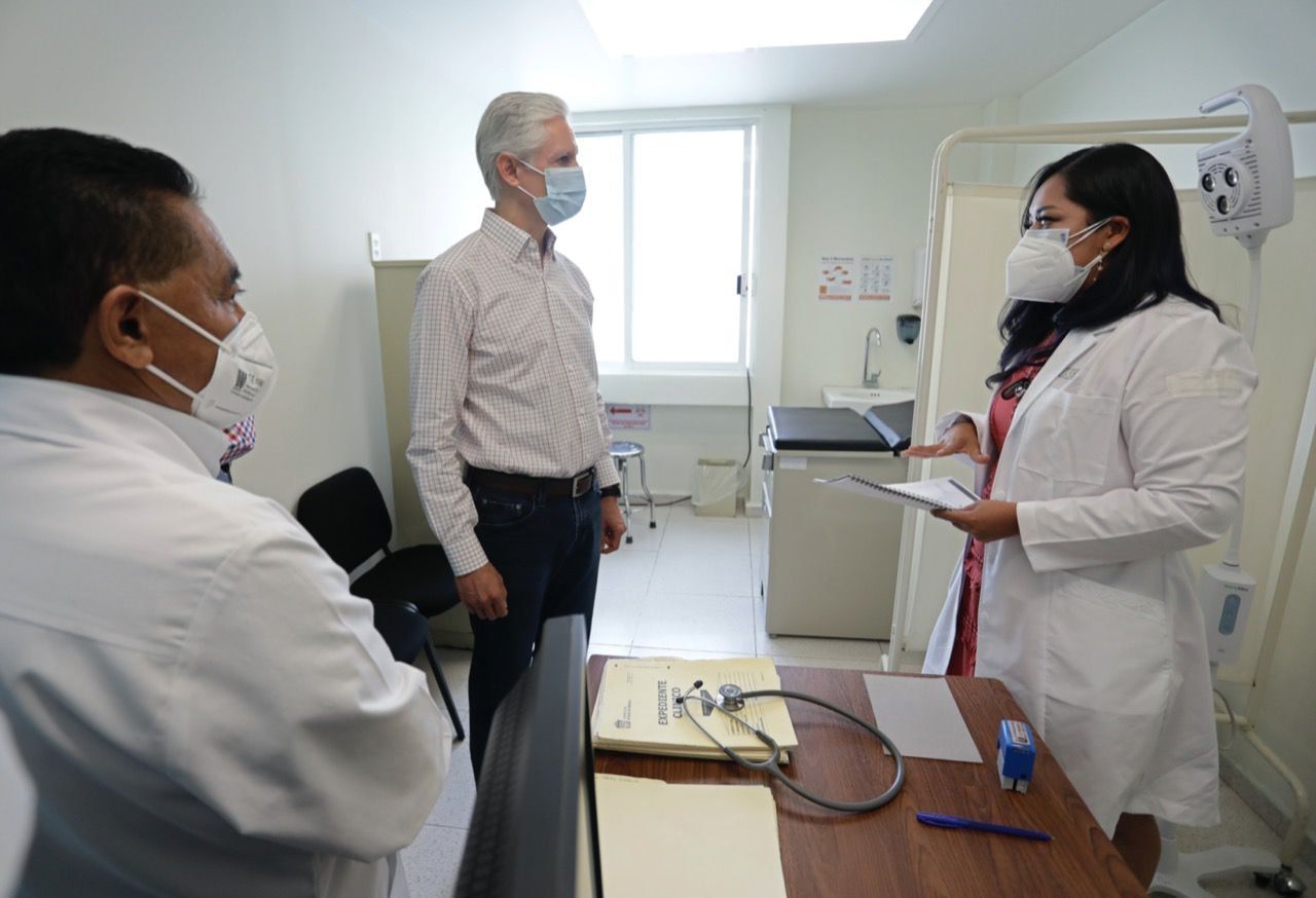 Supervisan servicios e instalaciones del centro de salud la Cañada de Atizapán de Zaragoza