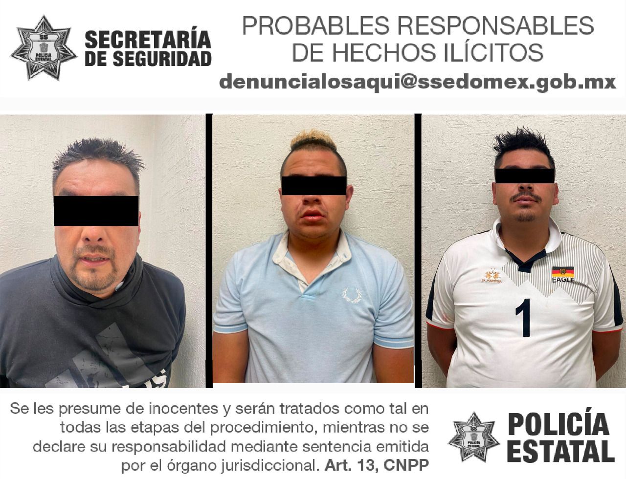 #Detienen a tres rateros en Ecatepec
