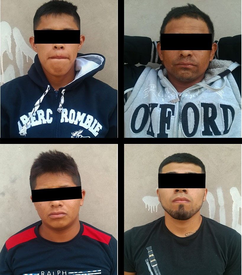Detienen a cuatro sujetos acusados de robo a una tienda departamental en Chimalhuacán