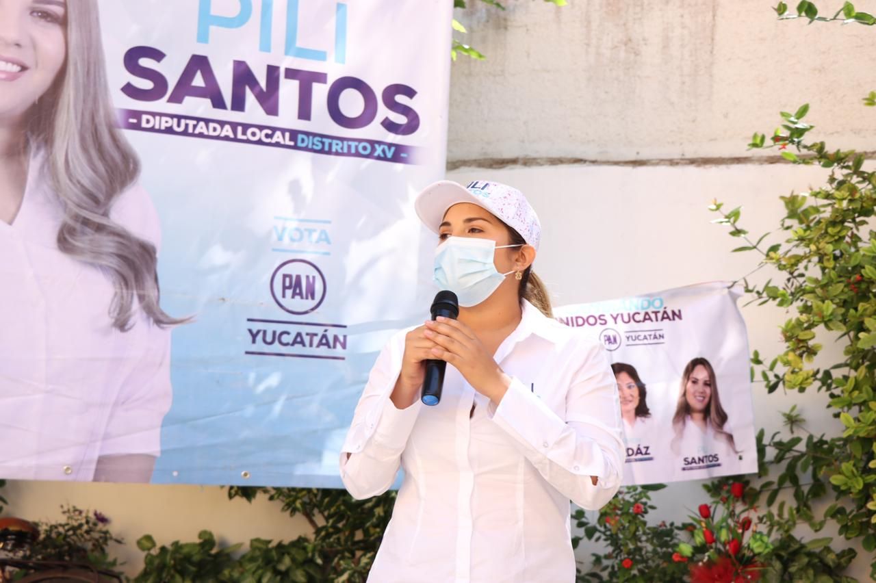 Pili Santos formará un gran equipo que atraiga inversiones públicas y privadas y más apoyos federales