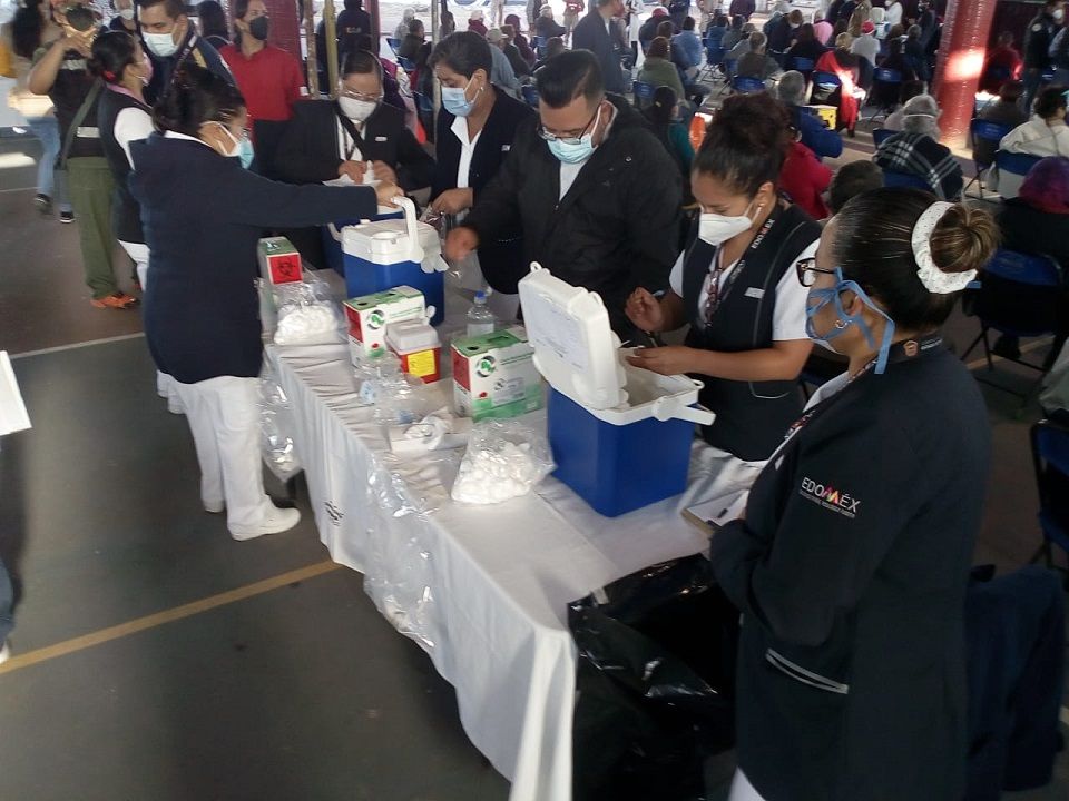 Inicia 3 de mayo segunda dosis de vacuna contra covid-19 en Texcoco
