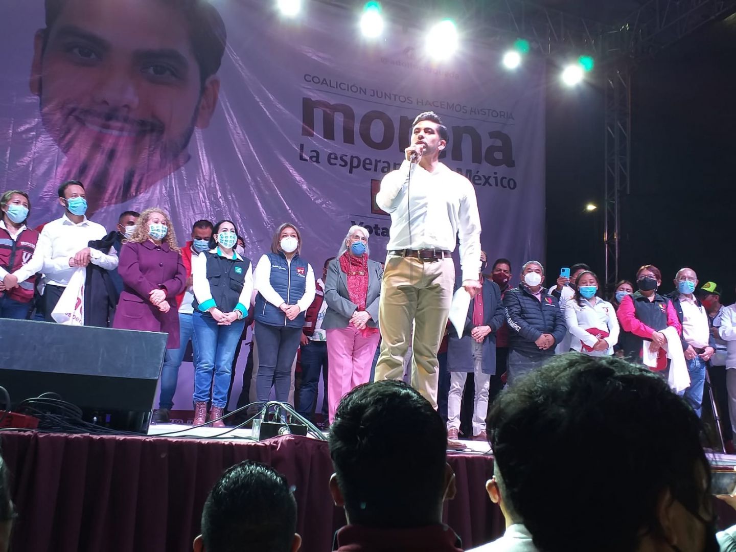 #Adolfo Cerqueda, candidato de MORENA a la presidencia va por mejorar Nezahualcóyotl
