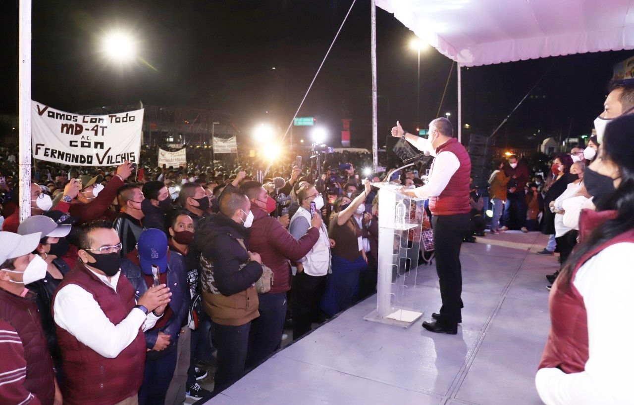Fernando Vilchis inicia campaña por alcaldía de Ecatepec